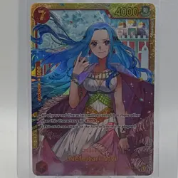 One Piece CCG Nefeltari Vivi OP04-118 Kingdoms of Intrigue Secret Rare Foil Rush - Image 1