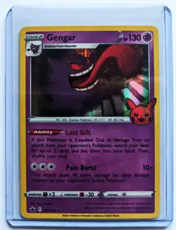 Gengar Trick or Trade 2022 ■ 057/198 Holo Rare ■ Pokemon Card Near Mint - Image 1