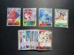 2025 One Piece TCG Japanese Nami Aokiji Monkey D. Garp SR Full Art Lot*18 DW73 - Image 1