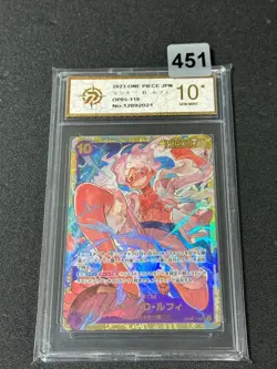 Monkey D. Luffy OP05-119 SEC Awakening of the New Era ONE PIECE Card Jp Grade 10 - Image 1