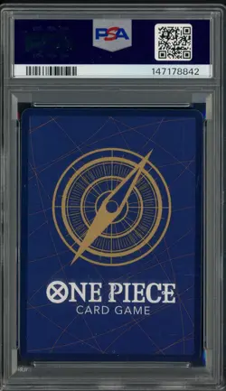 2024 One Piece EN Treasure Boosters Set #006 Monkey.D.Luffy PSA 10 GEM MINT - Image 2