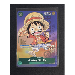 2023 One Piece Monkey D Luffy P-037 1st Anniversary Tournament Promo NM - Image 1