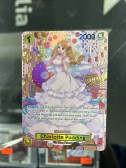 Charlotte Pudding OP03-112 SP Two Legends OP-08 SR One Piece TCG English - Image 1