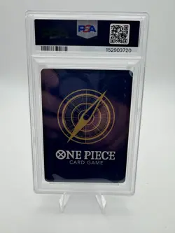 2025 One Piece OP10 EN Monkey D Luffy Alternate Art #118 PSA 8 NEAR MINT MINT - Image 2