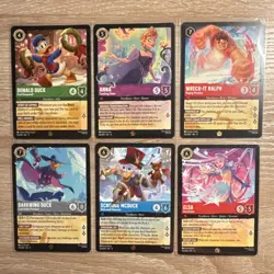 Disney Lorcana Winterspell lot of 6 Legendary Cards All Mint Normal 6 cards - Image 3