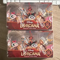Disney Lorcana Reign of Jafar 2 x Booster Boxes Ravensburger 2024 Lot of 2 Mint - Image 1