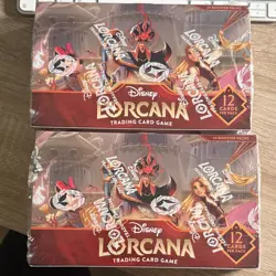 Disney Lorcana Reign of Jafar 2 x Booster Boxes Ravensburger 2024 Lot of 2 Mint - Image 2