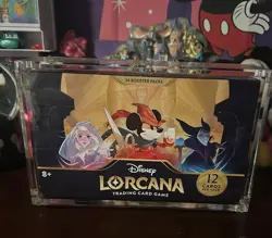 Disney Lorcana: The First Chapter Booster Box Sealed case 4050368981905 - Image 1