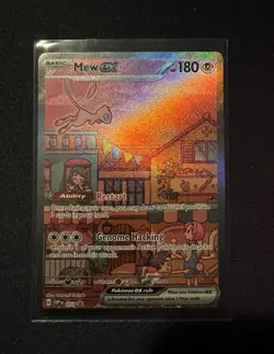 Pokemon 151 UPC - Mew 53 - Metal Mew 205 - Mewtwo 52 Promo Card Set - Image 3
