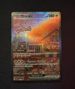 Pokemon 151 UPC - Mew 53 - Metal Mew 205 - Mewtwo 52 Promo Card Set - Image 5