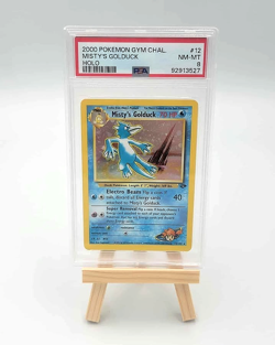 2000 Pokemon Misty’s Golduck - Gym Challenge - 1st Edition Holo - PSA 8 NM-MT - Image 1