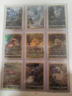 2023 Pokemon TCG Crown Zenith Galarian Gallery Set Of 9 GG26-GG34 Complete Art - Image 2