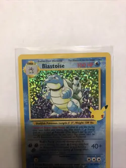 Blastoise Pokemon Celebrations 25th Anniversary 2/102 Fresh Pull!!! - Image 3