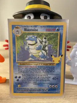 Pokemon TCG Blastoise Celebrations: Classic Collection 2/102 Holo Holo Rare - Image 1