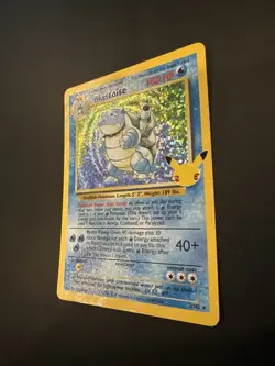 Pokemon TCG Blastoise Holo Rare 2/102 Celebrations Classic Collection - Image 4