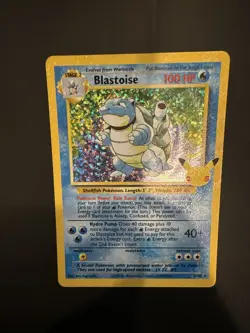 Pokemon TCG Blastoise Holo Rare 2/102 Celebrations Classic Collection - Image 5