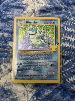 Pokemon TCG Blastoise Celebrations: Classic Collection 2/102 Holo Holo Rare - Image 1