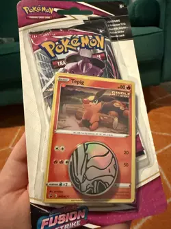 Lot of 3 Sealed Pokemon Fusion Strike Tepig Blister Packs - Sword & Shield TCG - Image 2
