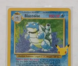 Pokemon Blastoise 25th Anniversary Celebrations 2/102 NM/Mint - Image 3