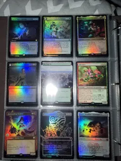 MTG Mixed Lot of 9 Cards Avatar The Last Airbender NM/M Set 30 - Image 1