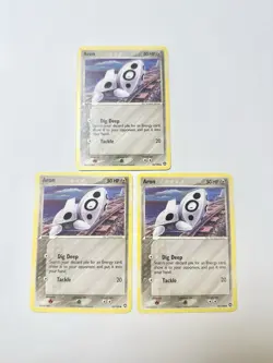 2007 Aron EX Power Keepers 42/108 Tomokazu Komiya Pokemon Cards 3x Near Mint - Image 1