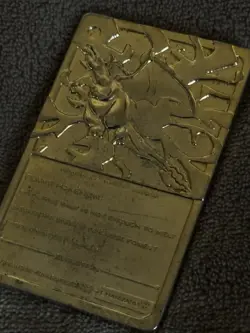 Charizard 1999 Burger King Vintage 23 Karat Gold Plated Card - Image 3