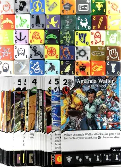 Green Arrow and the Flash 160 Card & Die UNCOMMON COMMON x 3 DC Dice Masters SET - Image 2
