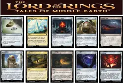 Commander Staples LORD OF THE RINGS x10 Lot A - NM MTG - Image 1