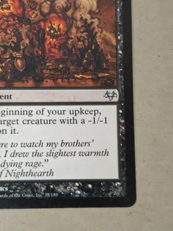 MTG Magic the Gathering Crumbling Ashes Eventide Regular BB - Image 4
