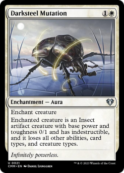 Darksteel Mutation [Commander Masters] Magic MTG - Image 1