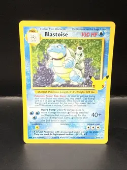 Pokemon TCG Blastoise Celebrations: Classic Collection 2/102 Holo Holo Rare D - Image 2