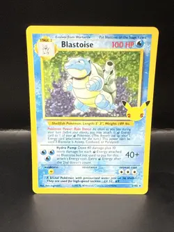 Pokemon TCG Blastoise Celebrations: Classic Collection 2/102 Holo Holo Rare D - Image 3