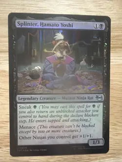 Splinter, Hamato Yoshi Foil 79 TMT NM U - Image 1