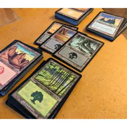 Vintage Old 93/97 Border Basic Land Lot 100+ MTG Magic The Gathering LP/MP *READ - Image 1