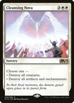 Cleansing Nova [Core Set 2019] Magic MTG - Image 1