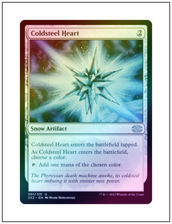1x Coldsteel Heart, Foil, Magic MTG NM - Image 1