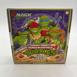 MTG Pizza Bundle Teenage Mutant Ninja Turtles TMT New Sealed Magic the Gathering - Image 1