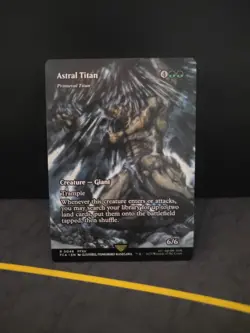 Astral Titan Primeval Titan 0048 Borderless Magic The Gathering Final Fantasy - Image 1