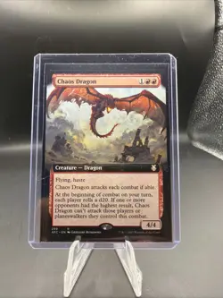 Chaos Dragon 299 Adventures in the Forgotten Realms Regular Magic The Gathering - Image 1