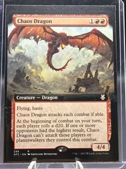 Chaos Dragon 299 Adventures in the Forgotten Realms Regular Magic The Gathering - Image 2