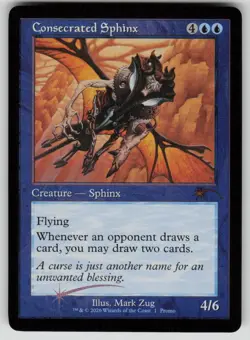 Consecrated Sphinx Retro Foil Viva Las Rakdos Secret Lair MTG NM - Image 1