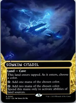 Sunken Citadel (0041) (Borderless) 41 Edge of Eternities: Stellar Sights NM - Image 1