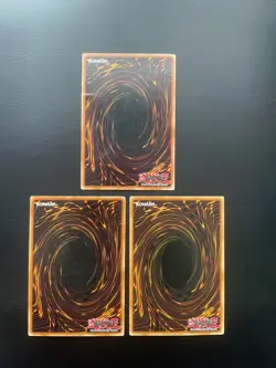 Yugioh Mystic Swordsman LV4 SD5-EN014 1st Edition Common Damaged X3 - Image 2