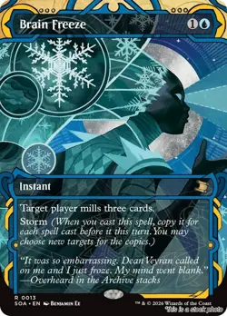 Brain Freeze [SOA - 13] - NM TCG MTG - Image 1