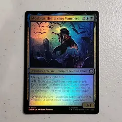 Morbius the Living Vampire Marvel's Spider-Man Foil MTG - Image 1