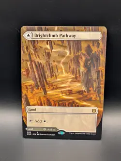MTG - Brightclimb Pathway/Grimclimb Pathway - BORDERLESS - Land (W/B) - ZNR #285 - Image 1