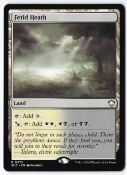 Fetid Heath 372 Commander: Secrets of Strixhaven - Image 1