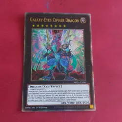 Yugioh MP24-EN044 Galaxy-Eyes Cipher Dragon - Quarter Century Secret Rare - Image 1