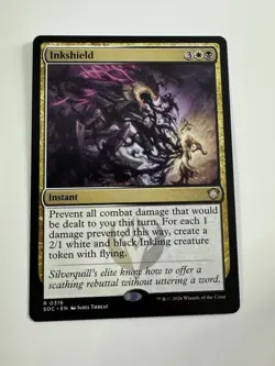 MTG Commander: Secrets of Strixhaven Inkshield 0316 NM Rare - Image 1