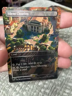 Wizards Silent Clearing Assassin's Creed Rare Foil Borderless 0115 EN - Image 2